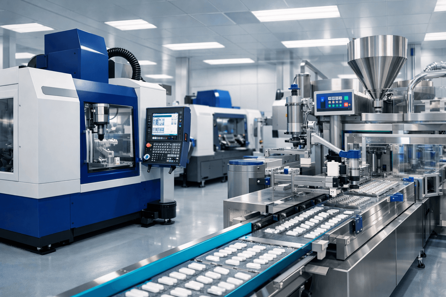 Pharmaceutical manufacturing facility